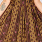 1950s Olive & Fig Cotton Dress - Medium