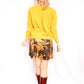 1960s Wool Go Century Golden Cardigan - Large