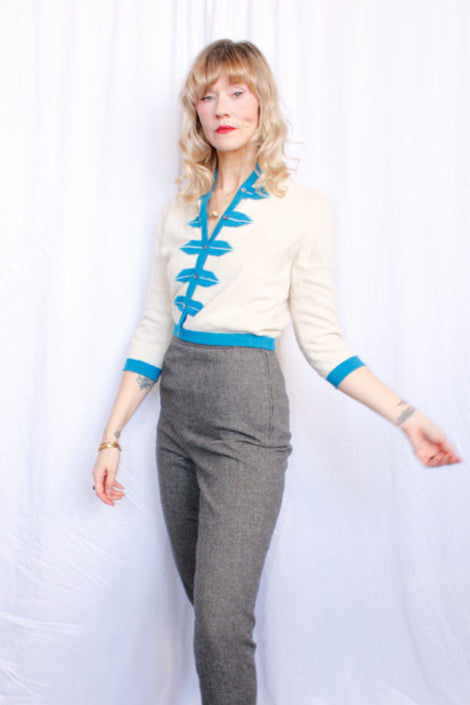 1960s Bobbie Brooks Cardigan Sweater - S/M