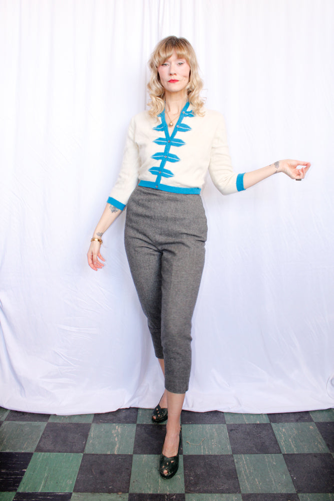 1960s Bobbie Brooks Cardigan Sweater - S/M