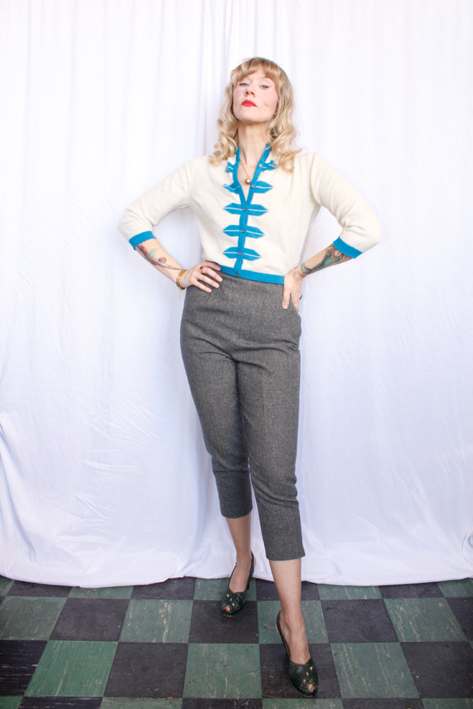 1960s Bobbie Brooks Cardigan Sweater - S/M