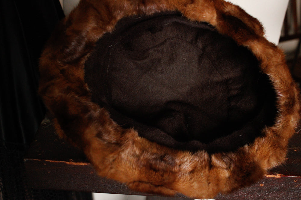 1940s Manhattan Winter Beaver & Wool Hat