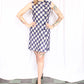 1960s Plaid Kane's Chicago Sheath Dress - Small