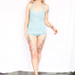 1950s Pennys Light Blue Swimsuit - Medium