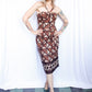 1950s Alfred Shaheen Sarong Tiki Dress - M/L