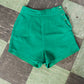 1950s Kelly Green Jantzen Short Shorts - 25" waist
