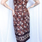 1950s Alfred Shaheen Sarong Tiki Dress - M/L
