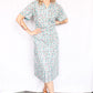1940s Bill Sims Togs Floral Day Dress - XXLarge