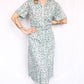 1940s Bill Sims Togs Floral Day Dress - XXLarge