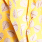 1940s Rayon Welden Leaf Print Shirt & Pant Pajamas - XXL
