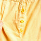 1940s Yellow Cotton Twill Shorts - 25w