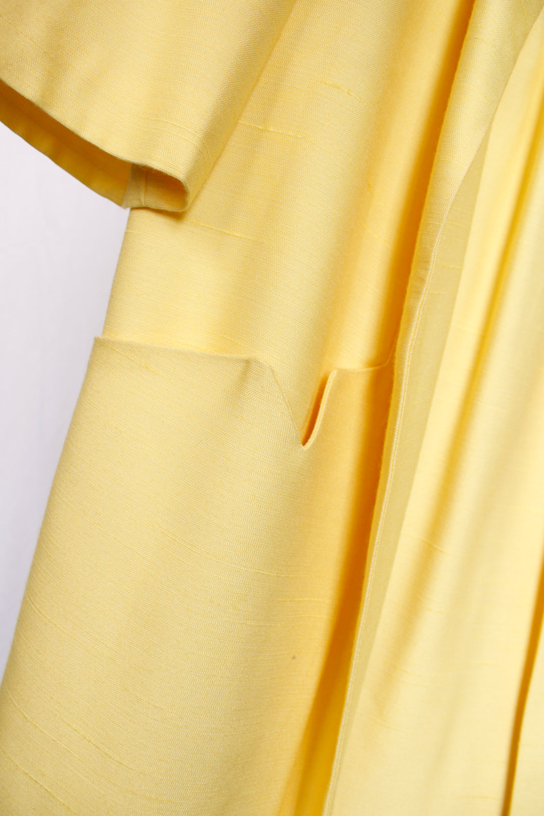 1960s Samuel Grossman Duponi Silk Dress & Jacket - Large
