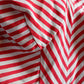 1940s Iconic Red Striped Bathing Suit - Medium