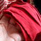 1940s Iconic Red Striped Bathing Suit - Medium