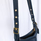 1990s Navy Leather Coach Legacy 9997 Bag