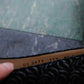 1980s Brushed Leather Black & Silver FERRAGAMO Heels w/Box - 8.5M