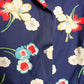 1950s Poppy Cotton Smock Top - Large