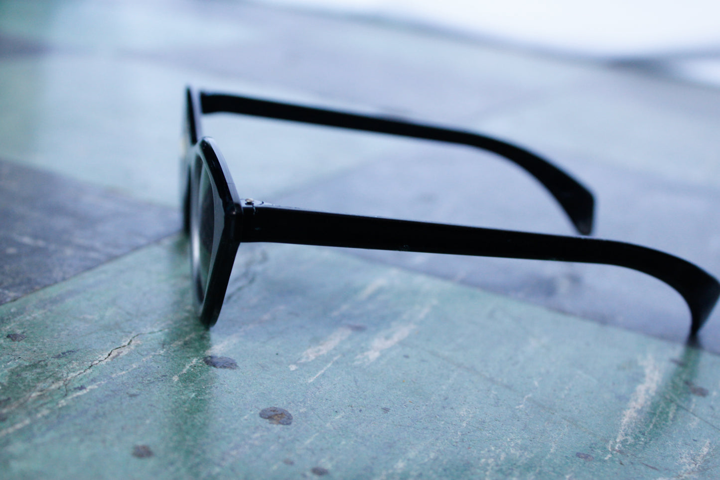 1950s Columbia NOS Silver & Black Sunglasses NOS