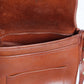 1990s 9525 Saddle Bag Classic Large Tan Leather Coach Large Handbag