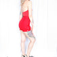1950s White Stag Red Cotton Shorts - 27" waist
