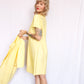 1960s Samuel Grossman Duponi Silk Dress & Jacket - Large