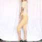 1940s Linen Beige Blouse - Xsmall