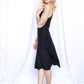 1940s Barbazón Rayon Black Slip - Small