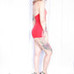 1940s Iconic Red Striped Bathing Suit - Medium 