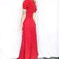 1970s OOPS! Polka Dot Maxi Dress - S/M