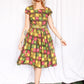 1950s Leading Lady Multicolor Plaid Dress - Medium
