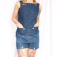 1950s Denim 2pc Shirt & Short Set - Medium