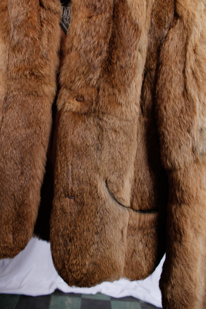 1980s Carson Pirie Scott Fur Coat - Small