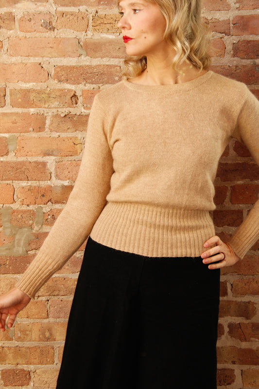 1930s Wool & Mohair MacPerth Sweater - S/M