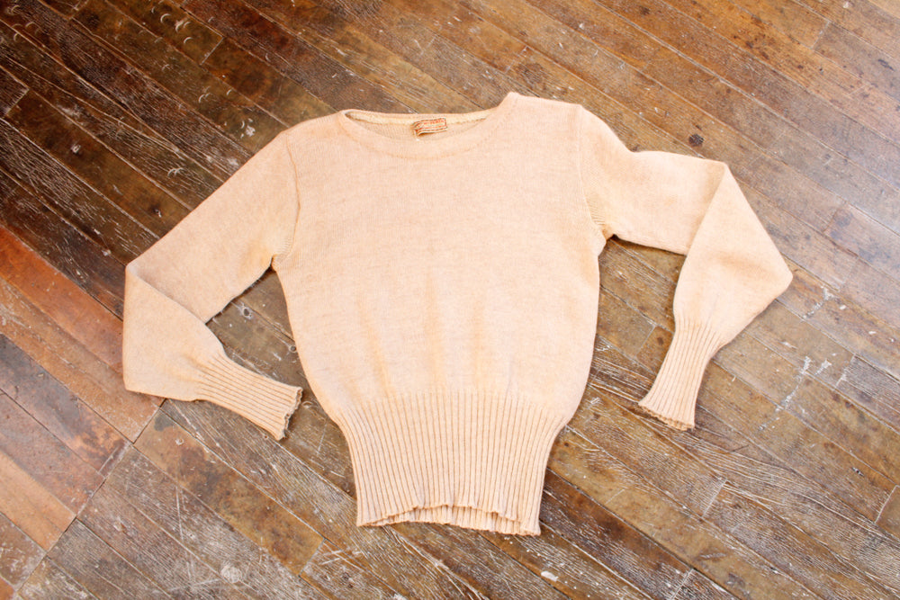 1930s Wool & Mohair MacPerth Sweater - S/M