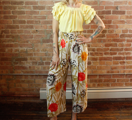 1990s Designer Crisca Pant - Medium