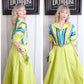 1940s Cotton Campus Girl Dressing Gown - Large