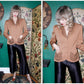 1940s Caramel Beaded Gabardine Jacket 