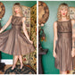 1950s Silk Plaid Mary Moffat Dress 