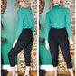 1960s Green Mohair Pullover Sweater