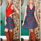 1960s Plaid Wool Vest & Mini Skirt Set 