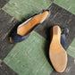 1970s Fanfare Wedge Sandals - 9M