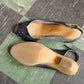 1970s Fanfare Wedge Sandals - 9M