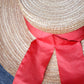 1940s Italian Straw Cartwheel Hat