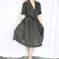 1960s Nancy Greer Plaid Dacron Dress - Medium