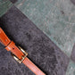 1980s Dooney & Bourke White & Tan Leather Handbag
