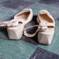 1940s Canvas Honeydebs Wedge Sandals - 8N