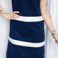 1970s Lacoste Striped Dress - Large