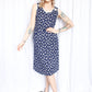 1950s 2pc Taj Mahal Cotton Dress and Bolero - Large