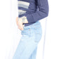 1950s Fautless Striped L/S Tee by Enro - S/M