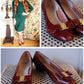 1980s Ferragamo Classic Vera Bow Heels